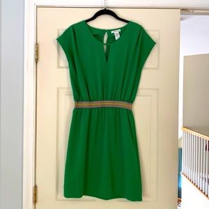 Green summer dress